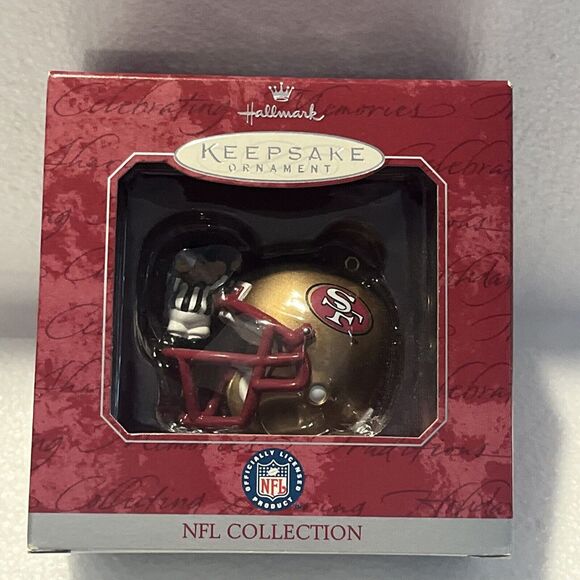 Hallmark Keepsake‎ 1998 San Francisco 49ers 25 Years Of Collecting Memories NFL - Picture 1 of 5